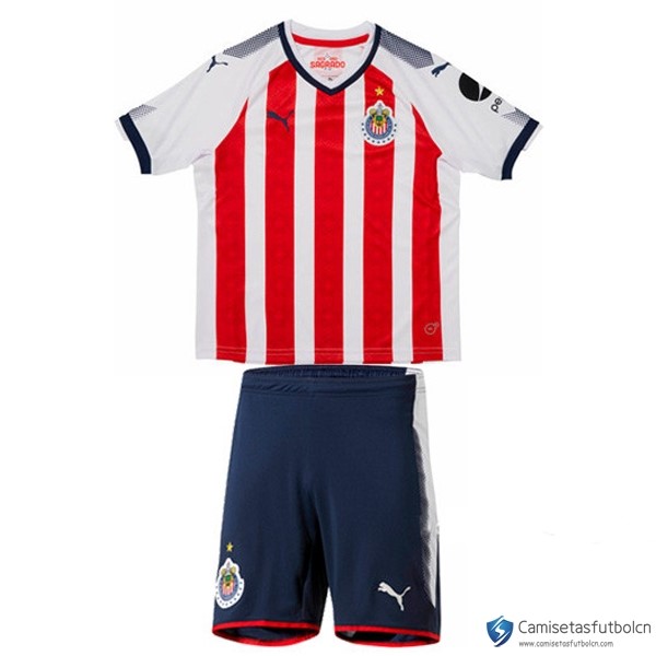 Camiseta CD Guadalajara Niño Primera equipo 2017-18